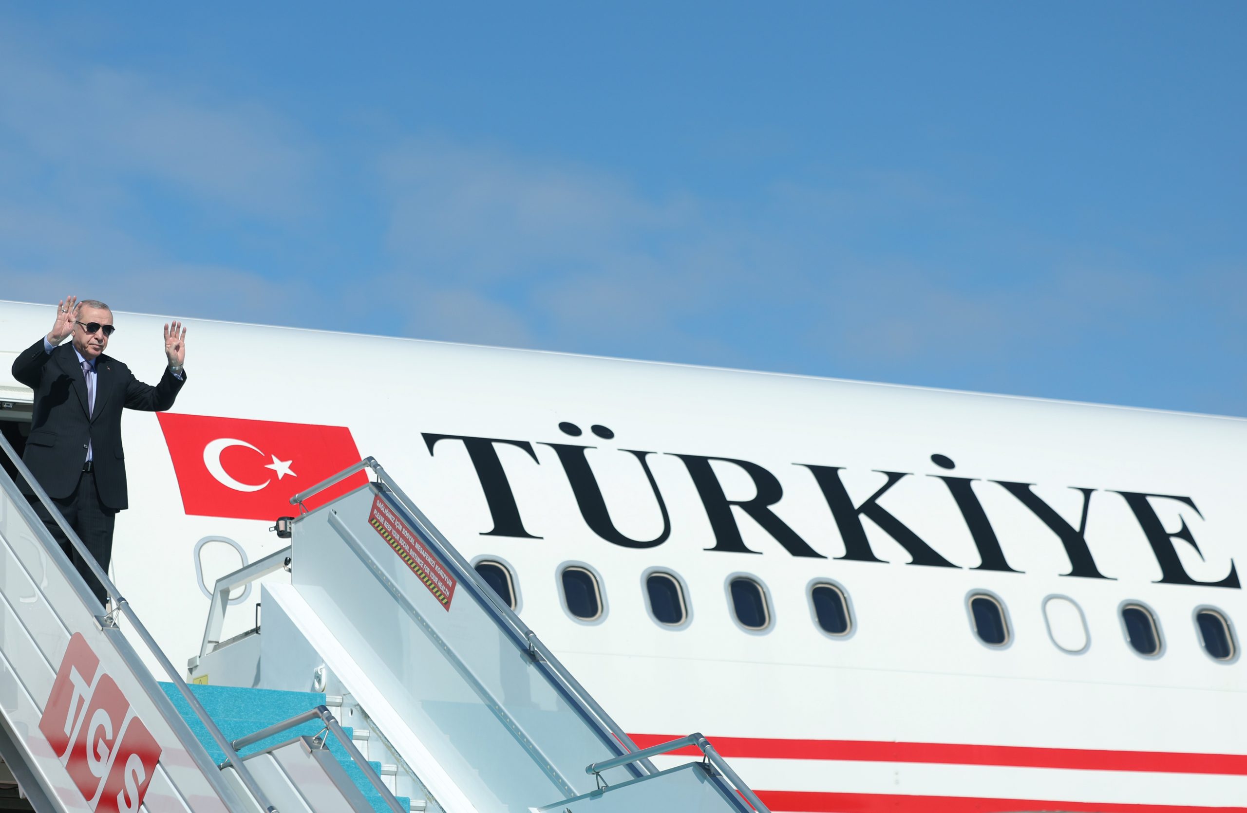   Cumhurbaşkanı Recep Tayyip Erdoğan, “Barış için Şarm El-Şeyh Zirvesi”ne