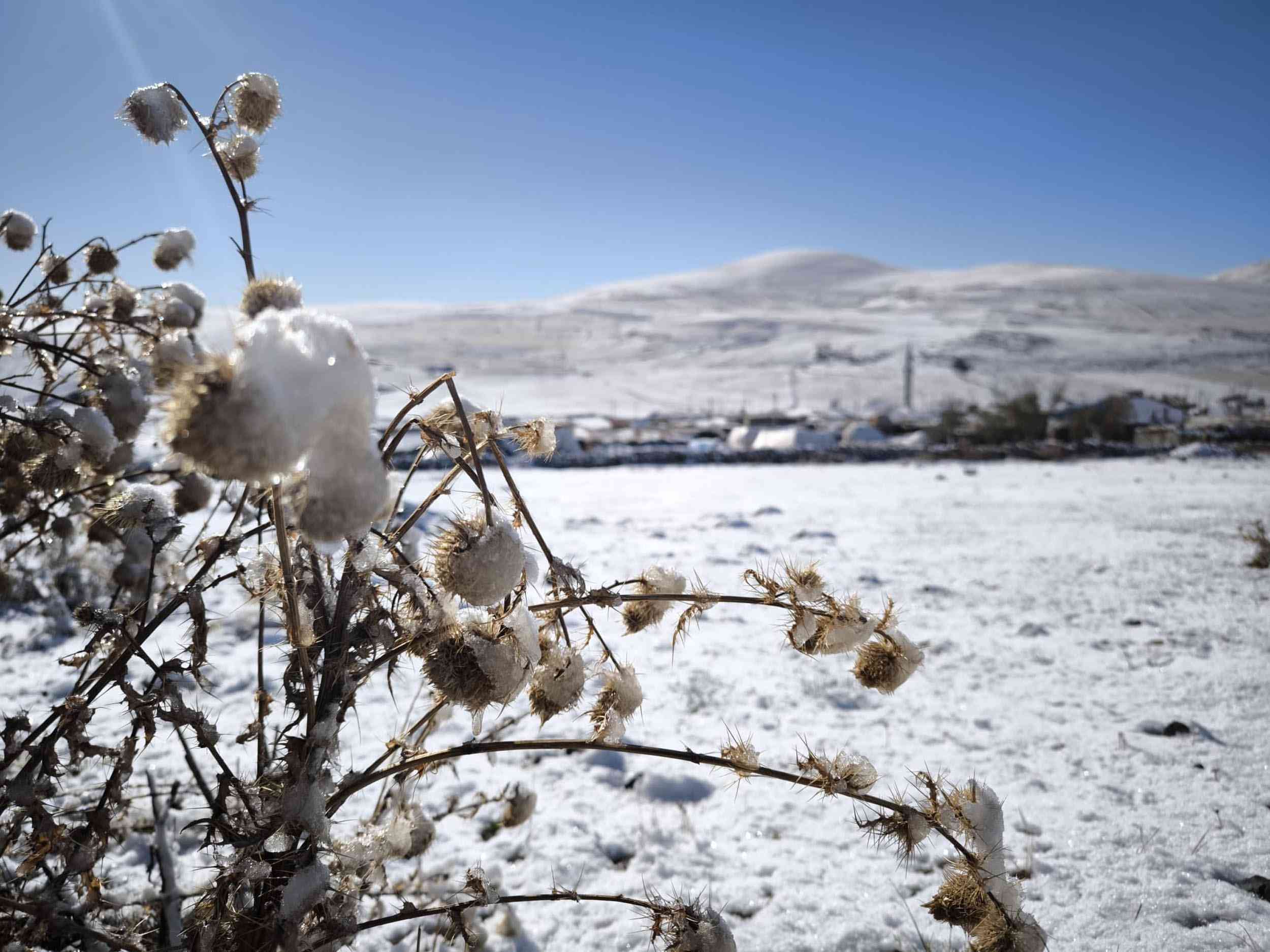 &nbsp; Doğu Anadolu Bölgesi’nde sıcaklıklar mevsim normallerinin altına inerken, Erzurum