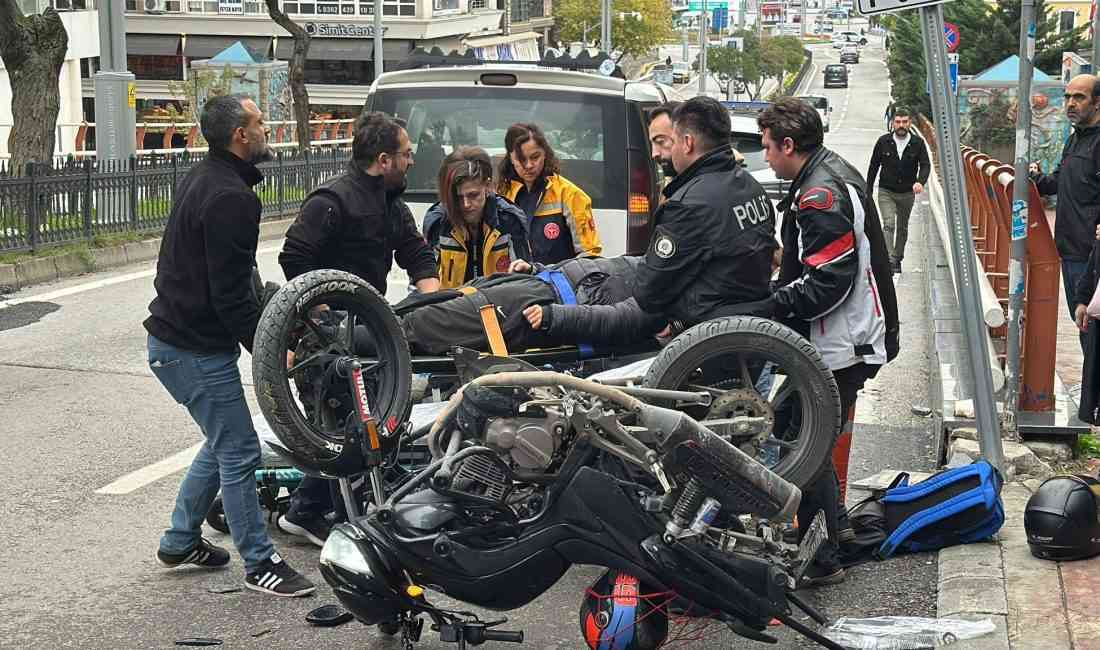 &nbsp; Kaza 19 Mayıs Caddesi’nde Meydana Geldi Samsun’un İlkadım ilçesinde,