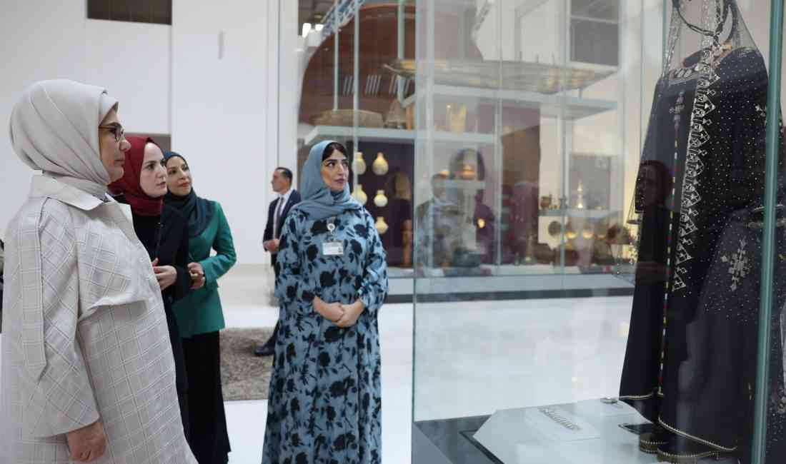 &nbsp; Cumhurbaşkanı Recep Tayyip Erdoğan’ın eşi Emine Erdoğan, Umman’ın başkenti