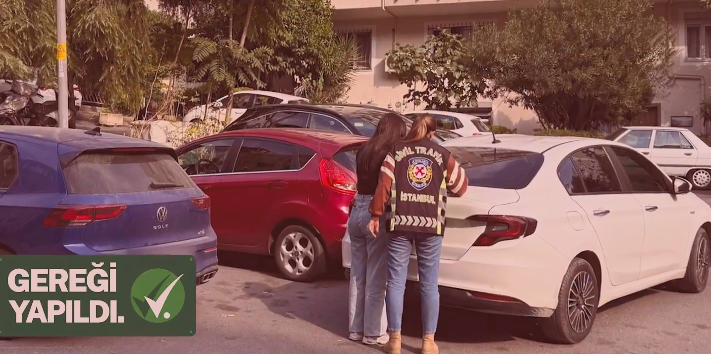 İstanbul’un Şişli ilçesinde ambulansa yol vermeyen sürücü E.A., Trafik Denetleme