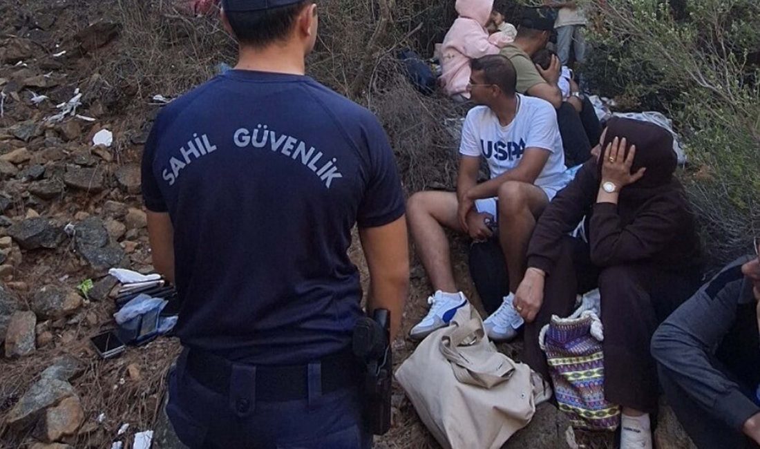 Muğla’nın Fethiye ilçesinde, Yunan adalarına geçmeye hazırlanan 29’u çocuk toplam