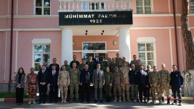 Askeri Ataşeler Birliği (AMAC) üyeleri, Makine ve Kimya Endüstrisi Kurumu’na