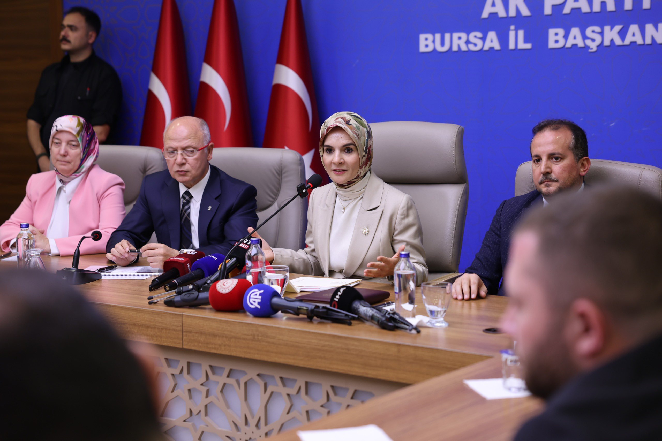 Aile ve Sosyal Hizmetler Bakanı Mahinur Özdemir Göktaş, ziyaretleri kapsamında