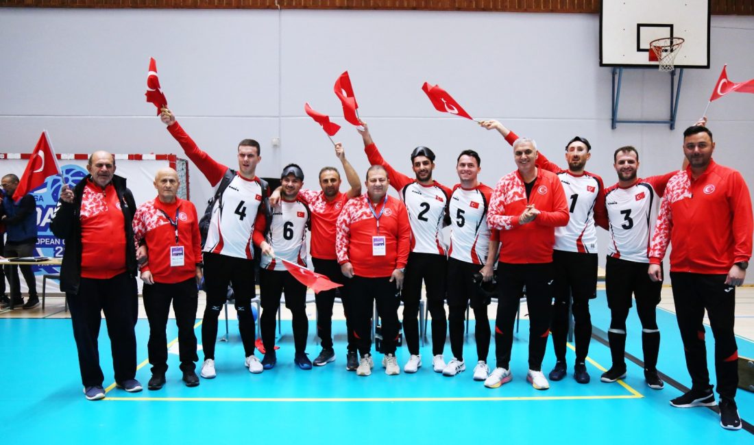 Finlandiya’nın Lahti kentinde düzenlenen 2025 IBSA Goalball Avrupa Şampiyonası’nda hem