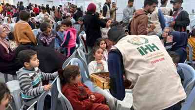 İHH İnsani Yardım Vakfı, Yetim Sponsorluk Sistemi kapsamında Filistin’de 26