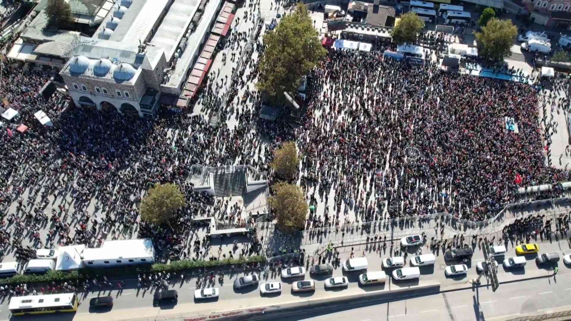 &nbsp; Filistin’in özgürlüğü ve Küresel Sumud Filosu’na destek amacıyla ‘Filistin’e