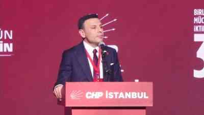 &nbsp; Cumhuriyet Halk Partisi’nin (CHP) 39’uncu Olağan İstanbul İl Kongresi
