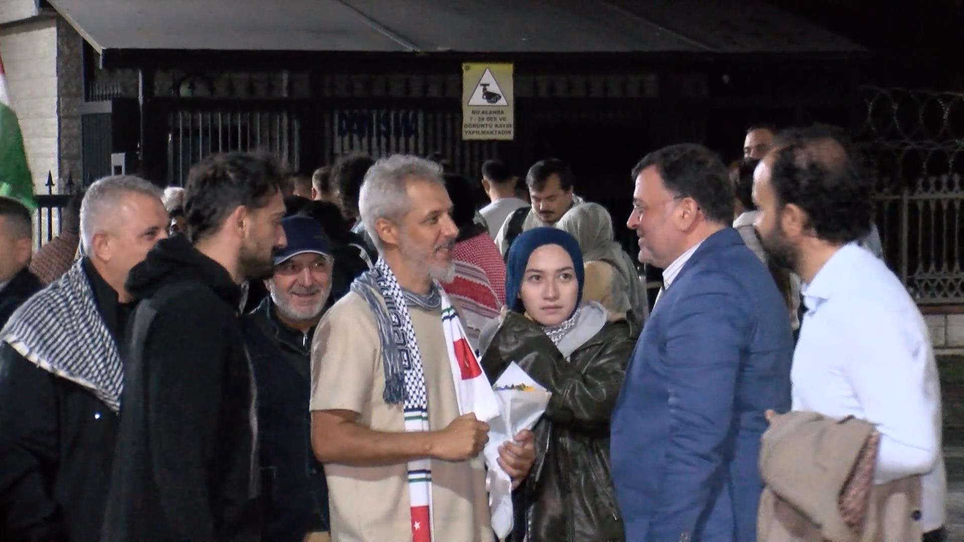   Küresel Sumud Filosu teknelerinde yer alan 14 Türk aktivistin,