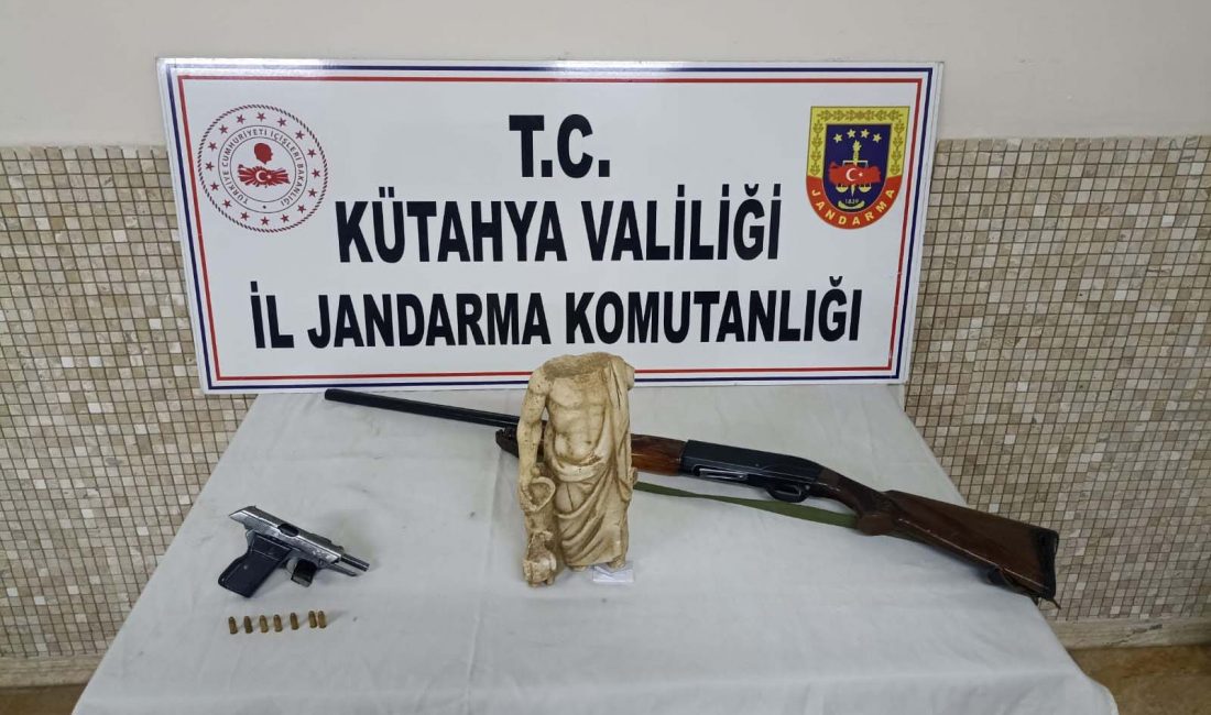   Kütahya’nın Emet ilçesinde jandarma ekiplerinin düzenlediği operasyonda, milattan önce