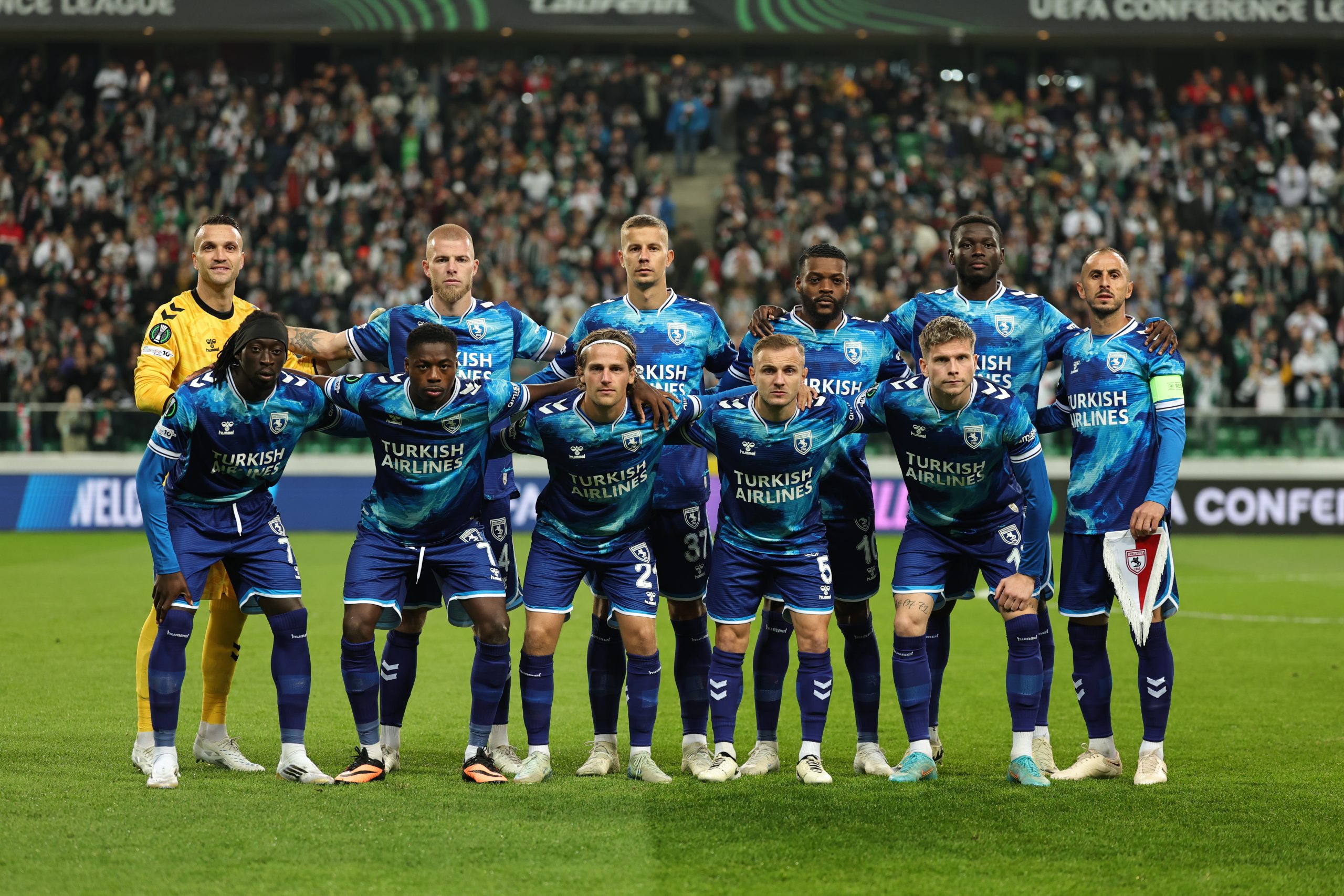 UEFA Konferans Ligi ilk maçında Samsunspor, Polonya temsilcisi Legia Varşova’yı