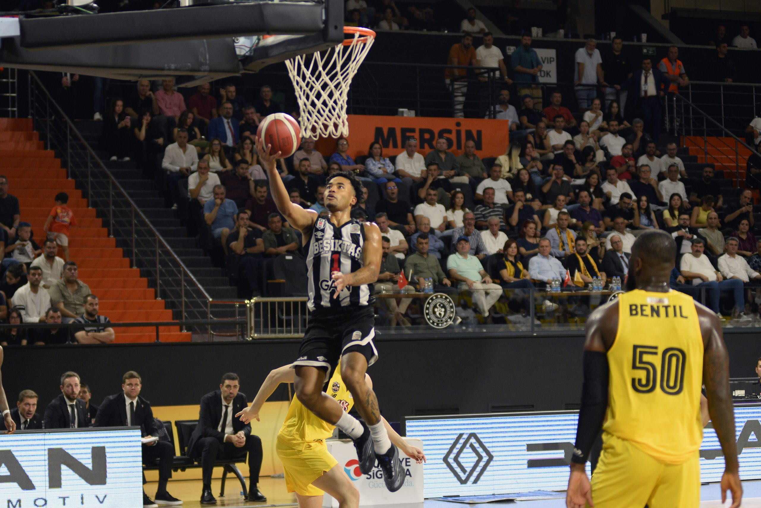   Basketbol Erkekler Süper Ligi’nin 2’nci haftasında Mersin Spor Kulübü,
