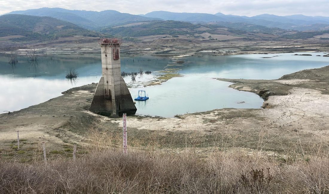 Tekirdağ’ın merkez ilçesi Süleymanpaşa’nın içme suyu kaynağı olan Naip Barajı’nda