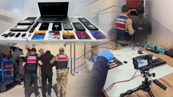İçişleri Bakanı Ali Yerlikaya, jandarma tarafından 9 ilde düzenlenen siber