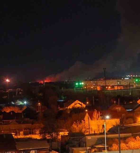 &nbsp; Rusya’nın Çelyabinsk bölgesine bağlı Kopeysk kentinde plastik ürünler üreten