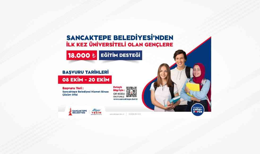 &nbsp; Sancaktepe Belediyesi, 2025 yılında üniversiteye yerleşen öğrencilere eğitim giderlerine