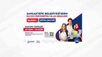 &nbsp; Sancaktepe Belediyesi, 2025 yılında üniversiteye yerleşen öğrencilere eğitim giderlerine