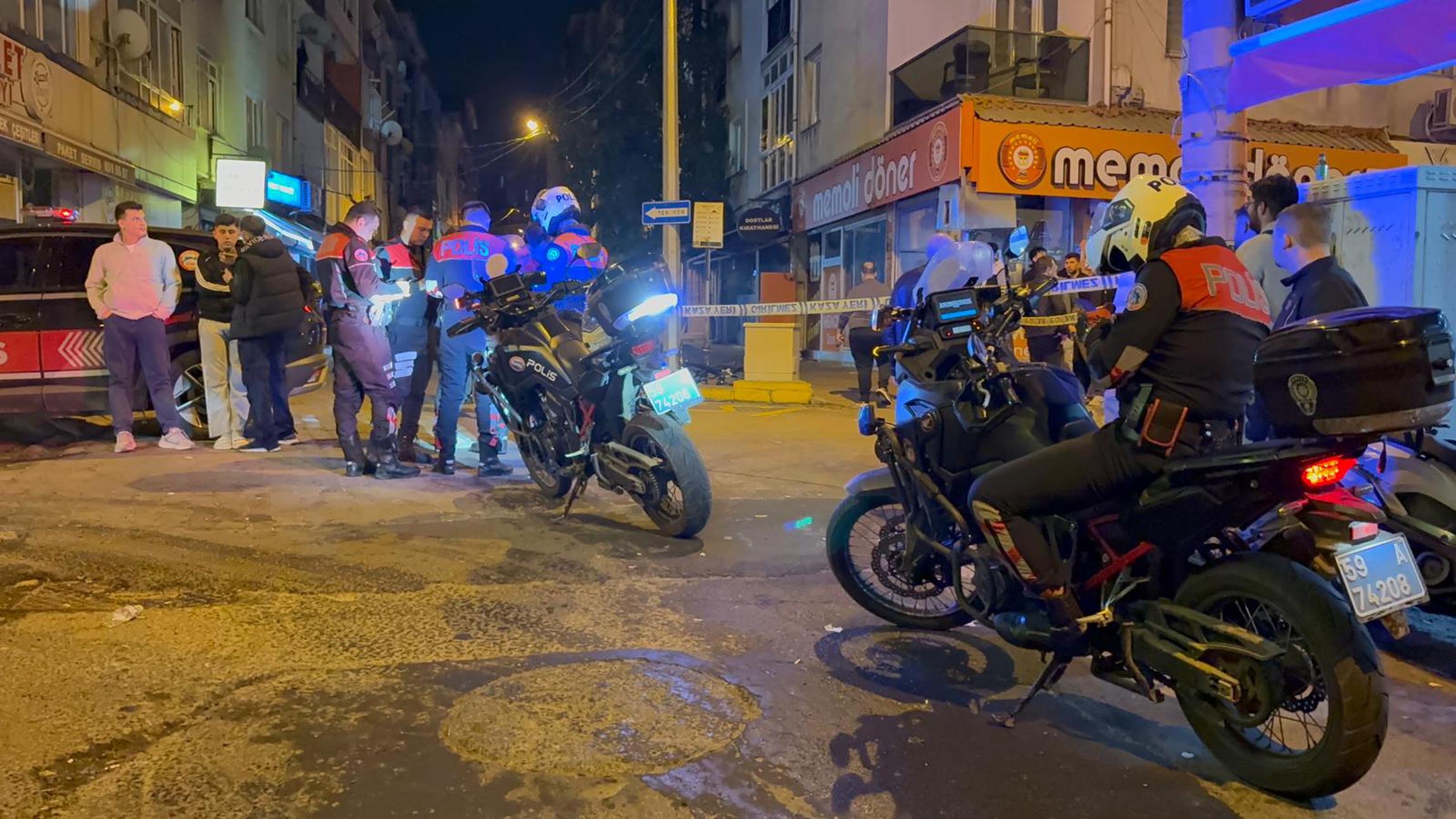 Tekirdağ’ın Çorlu ilçesinde, aralarında husumet bulunduğu öğrenilen iki kişi arasında