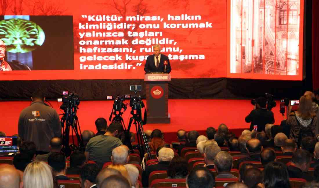 Tarihi Kentler Birliği 2025 yılı 2’nci olağan meclis toplantısı Edirne’de