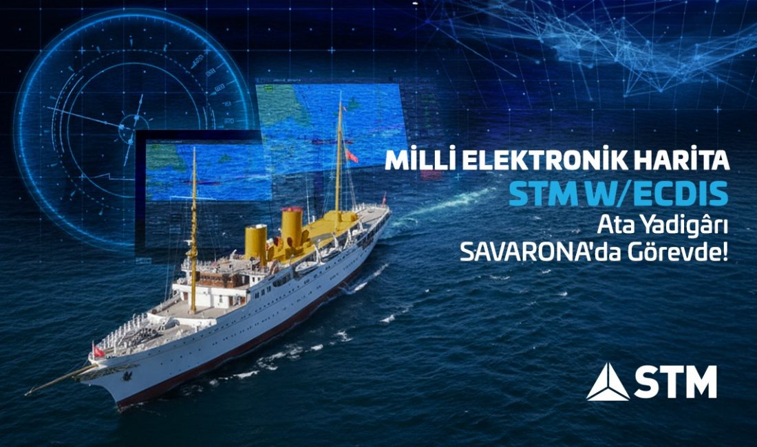 Atatürk’ün Mirası TCG Savarona’ya Milli Seyir Sistemi Entegre Edildi Ulu Önder Gazi Mustafa Kemal Atatürk’ün mirası olan TCG Savarona