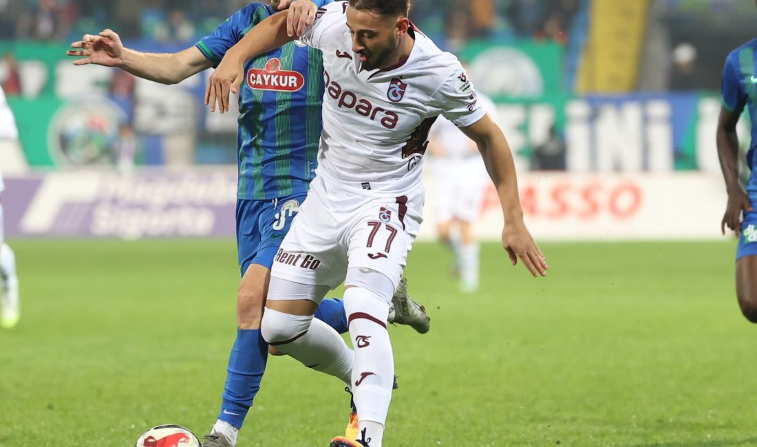   Trabzonspor, Süper Lig’in 9’uncu haftasında deplasmanda karşılaştığı Çaykur Rizespor’u
