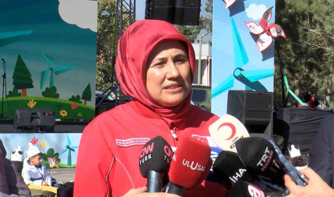 &nbsp; Türk Kızılay Genel Başkanı Fatma Meriç Yılmaz, Gazze’deki insani