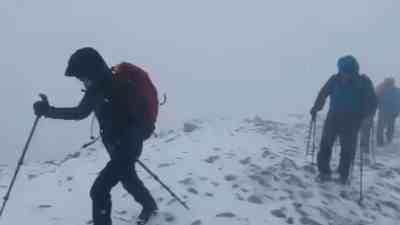 Türkiye’nin önemli kış turizmi merkezlerinden Uludağ, etkili olan yağışların ardından