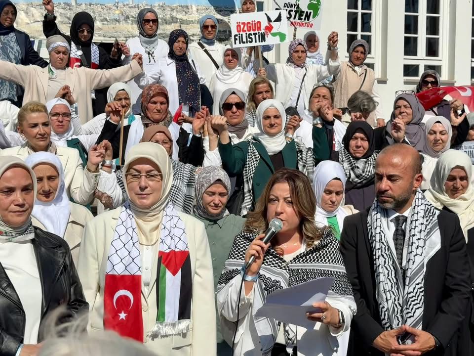   AK Parti Yalova İl Kadın Kolları Başkanlığı tarafından, Gazze’de