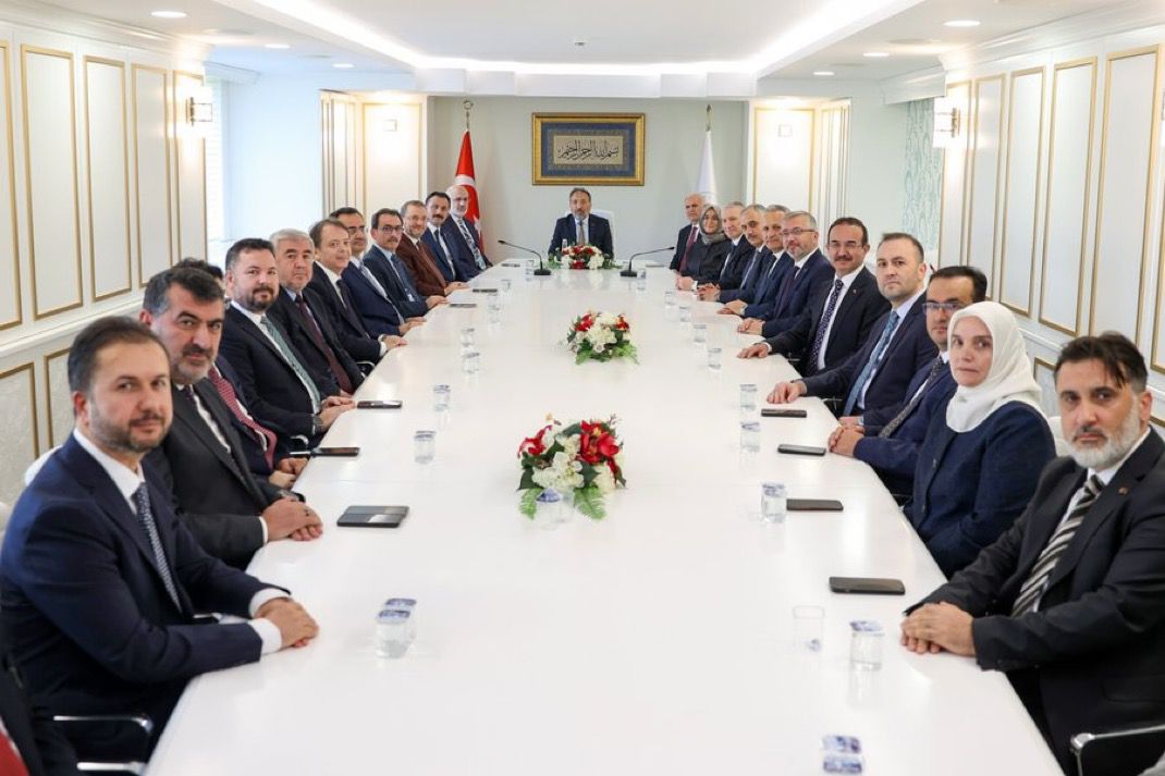   Diyanet İşleri Başkanlığı’nda yeni atanan genel müdürler, Başkanlık yerleşkesinde
