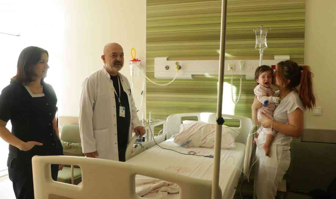 &nbsp; Kayseri’de 15 aylık A.Y.Ç. isimli bebeğin yemek borusuna kaçan