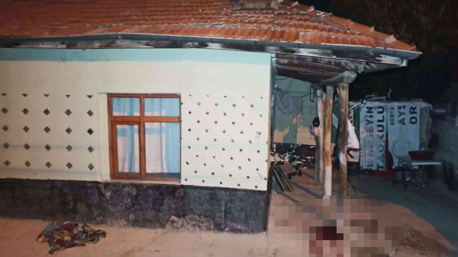 &nbsp; Evde Çıkan Tartışma Kanlı Bitti Konya’nın Meram ilçesine bağlı