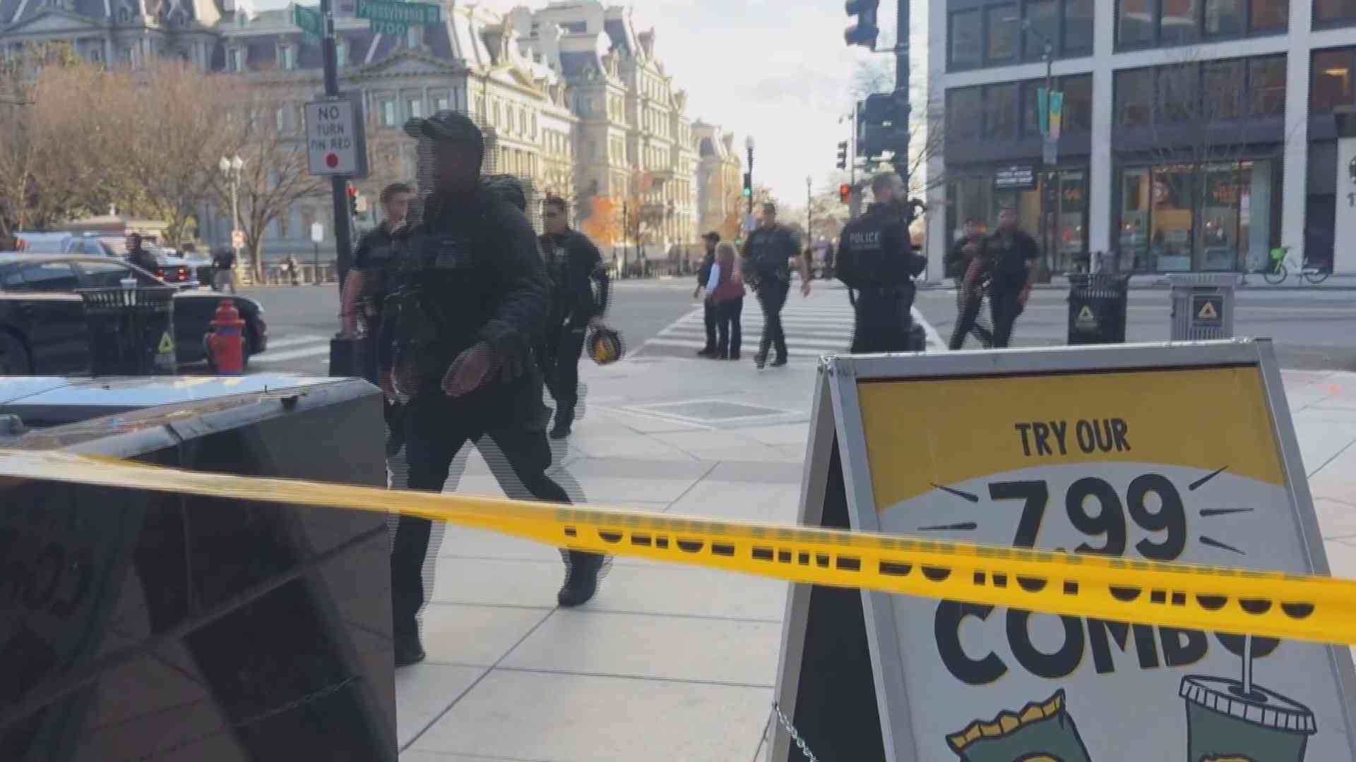 &nbsp; Beyaz Saray’a Yakın Bölgede Saldırı: Şüpheli Yaralı Olarak Yakalandı