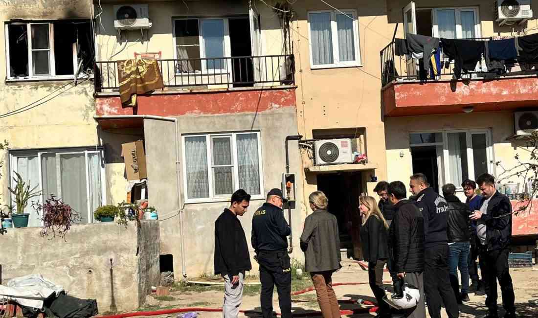 &nbsp; Yangın, 2 Katlı Evde Meydana Geldi Aydın’ın Nazilli ilçesinde,