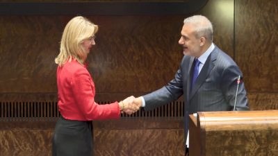   Dışişleri Bakanı Hakan Fidan, resmi temaslarda bulunmak üzere gittiği