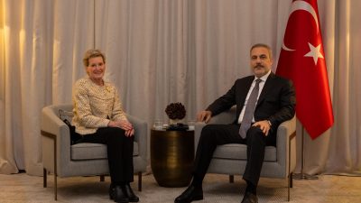 Dışişleri Bakanı Hakan Fidan, resmi ziyaretleri kapsamında bulunduğu Finlandiya’nın başkenti