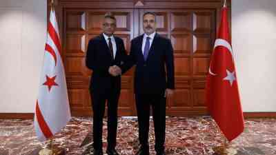 Fidan ve Erhürman Ankara’da Bir Araya Geldi Dışişleri Bakanı Hakan