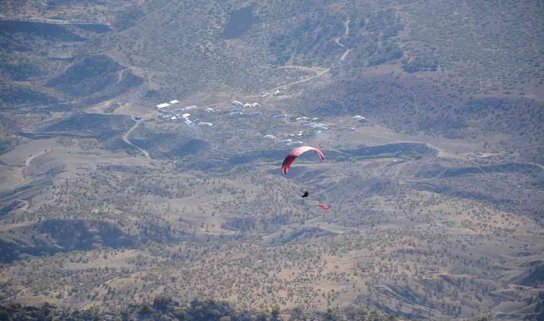 Cudi Dağı’ndan Kuş Bakışı Şırnak ve Komşu Ülkeler Görüntülendi Şırnak’ın