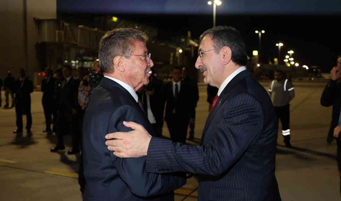 &nbsp; Cumhurbaşkanı Yardımcısı Cevdet Yılmaz, Kuzey Kıbrıs Türk Cumhuriyeti’nin ilanının