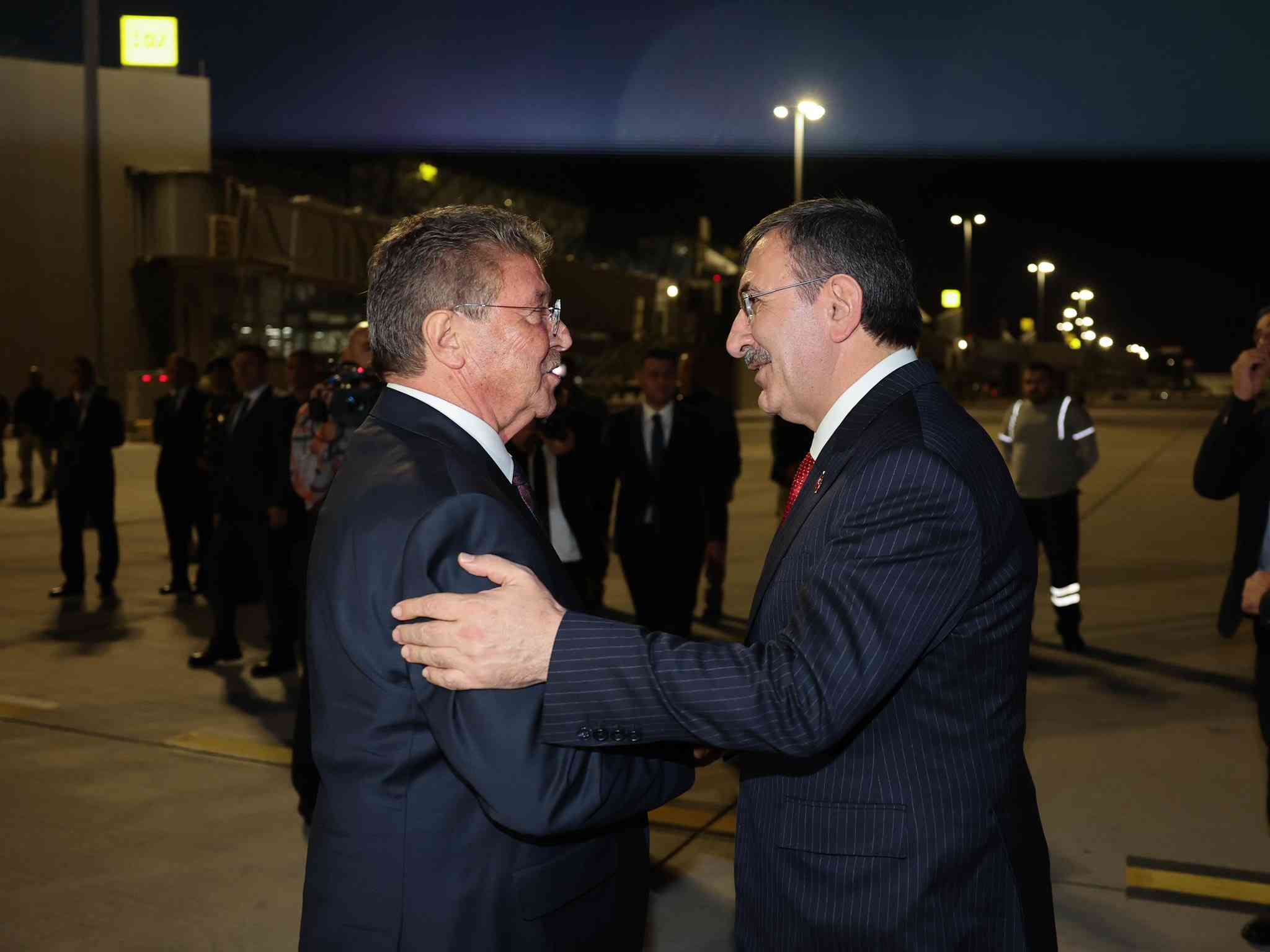 &nbsp; Cumhurbaşkanı Yardımcısı Cevdet Yılmaz, Kuzey Kıbrıs Türk Cumhuriyeti’nin ilanının