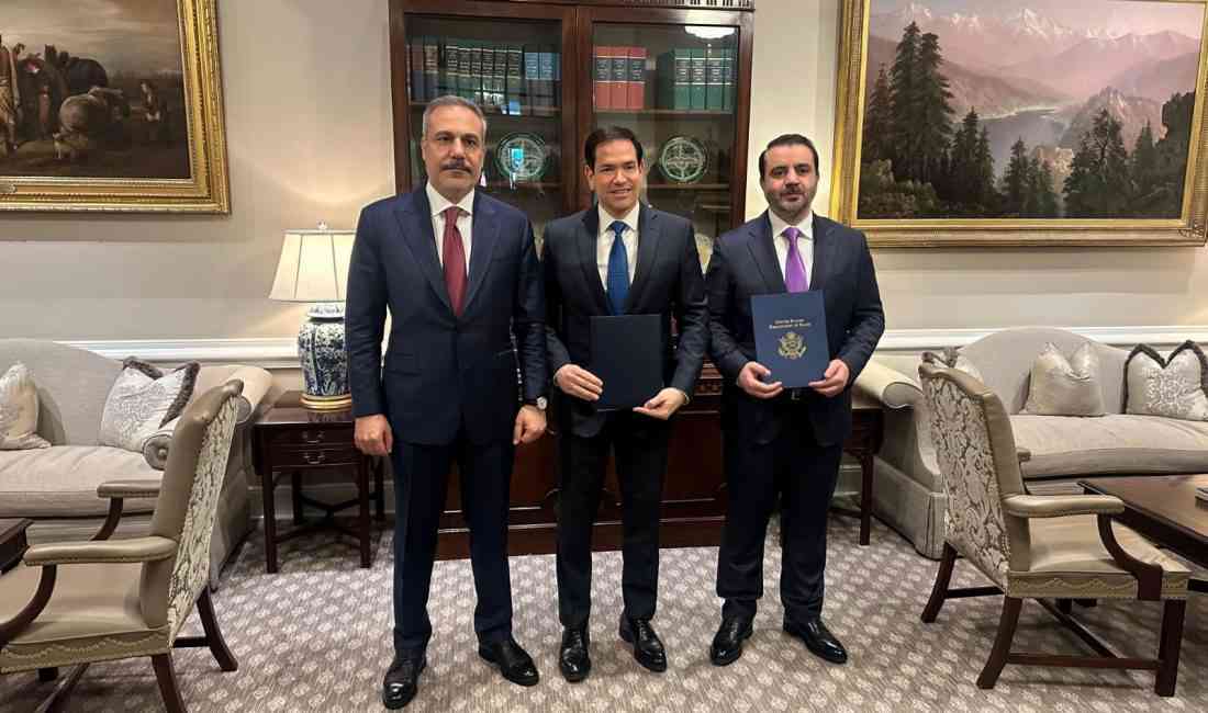 Dışişleri Bakanı Hakan Fidan, ABD ziyareti kapsamında Beyaz Saray‘da ABD