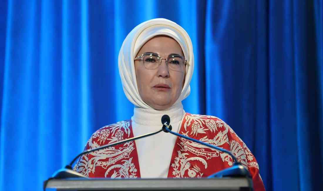 &nbsp; Cumhurbaşkanı Recep Tayyip Erdoğan’ın eşi Emine Erdoğan, “Büyüyen Avrupa