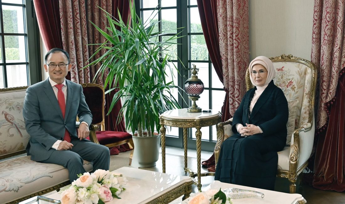 Cumhurbaşkanı Recep Tayyip Erdoğan’ın eşi Emine Erdoğan, Çin Halk Cumhuriyeti’nin