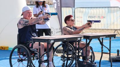 Avrupa Modern Pentatlon Konfederasyonu çatısı altında düzenlenen Avrupa Biathle-Triathle Lazer