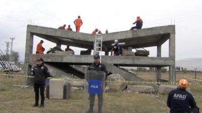Erzincan’da, Türkiye Afet Müdahale Planı (TAMP) kapsamında geniş katılımlı bir