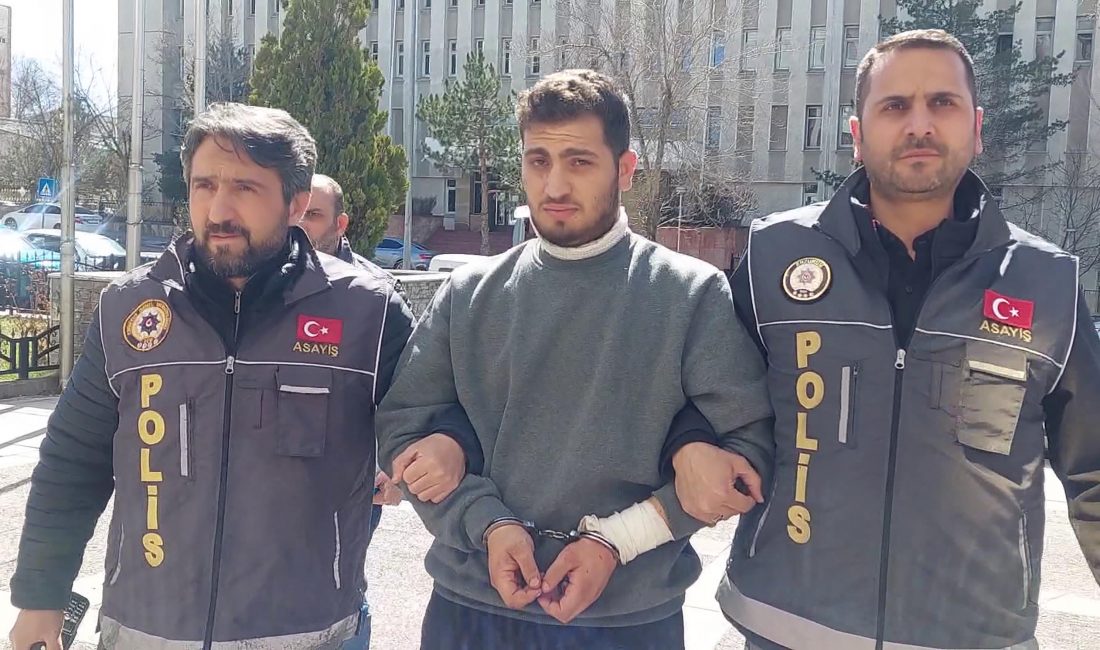 Erzurum’da, hastane bahçesinde eşi Hatice Agcakale Buzlak’ı (24) elleriyle boğarak