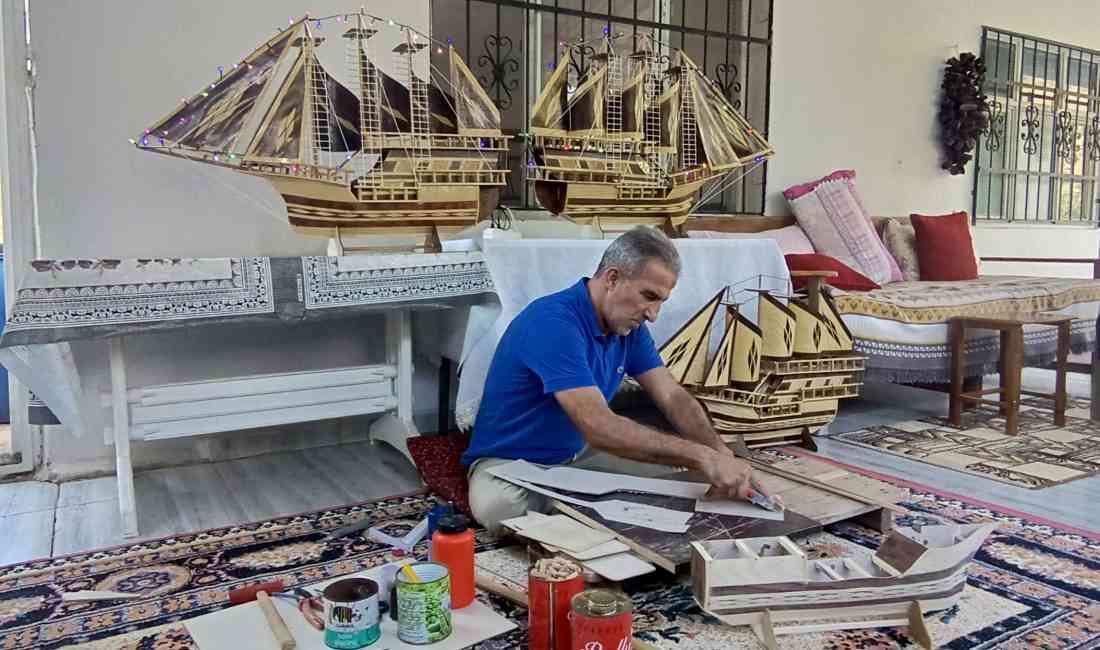 &nbsp; İslahiye’nin Depremzede Sanatçısı: Gemi Maketleriyle Hayata Bağlanıyor Gaziantep’in İslahiye