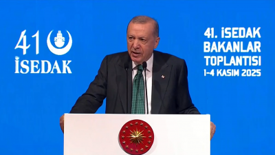 Cumhurbaşkanı Recep Tayyip Erdoğan, İstanbul Kongre Merkezi’nde düzenlenen 41. İSEDAK