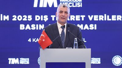   Ticaret Bakanı Ömer Bolat, ekim ayına ilişkin dış ticaret