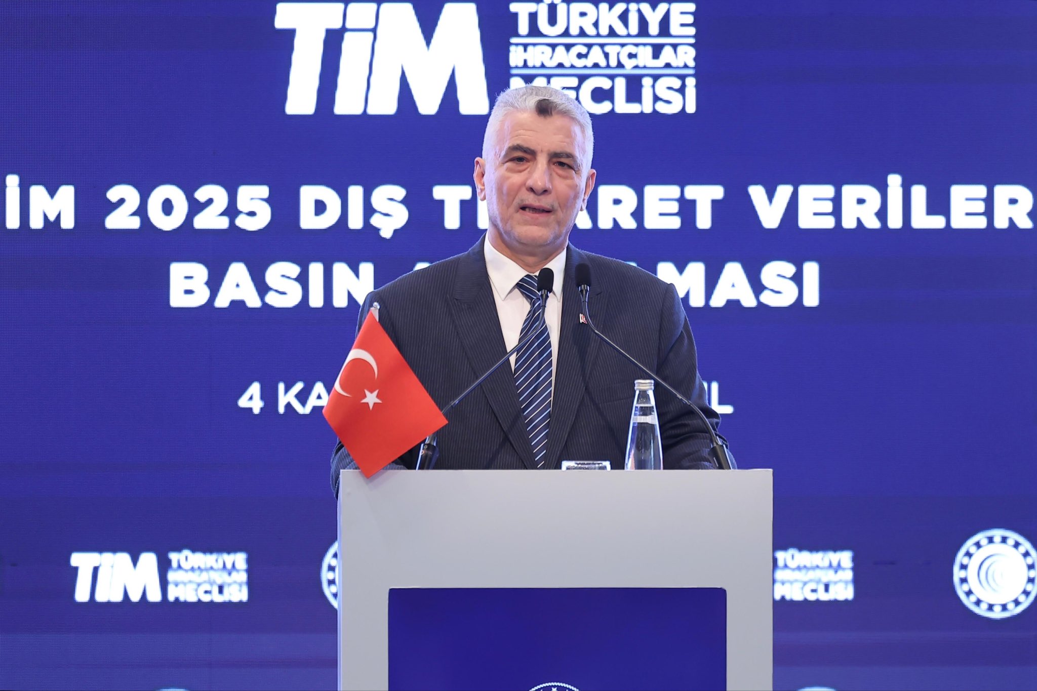   Ticaret Bakanı Ömer Bolat, ekim ayına ilişkin dış ticaret