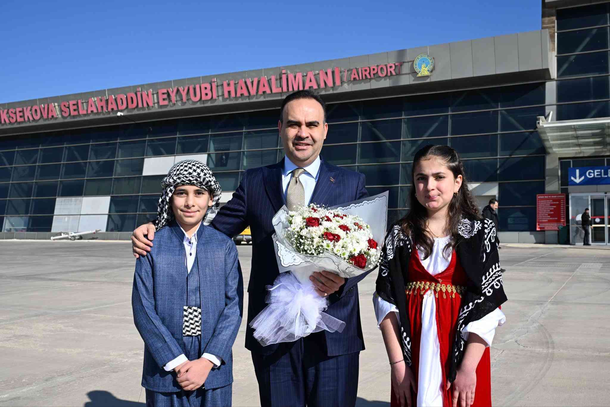 Sanayi ve Teknoloji Bakanı Mehmet Fatih Kacır, Şırnak’ta gerçekleştirdiği ziyaretlerde